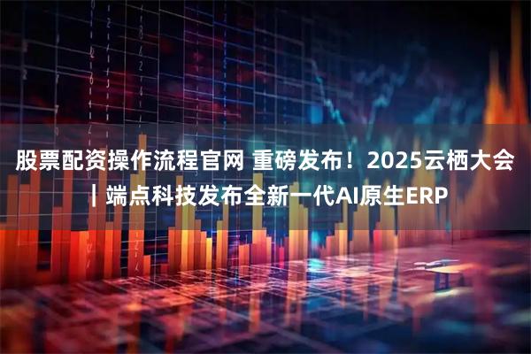 股票配资操作流程官网 重磅发布！2025云栖大会｜端点科技发布全新一代AI原生ERP